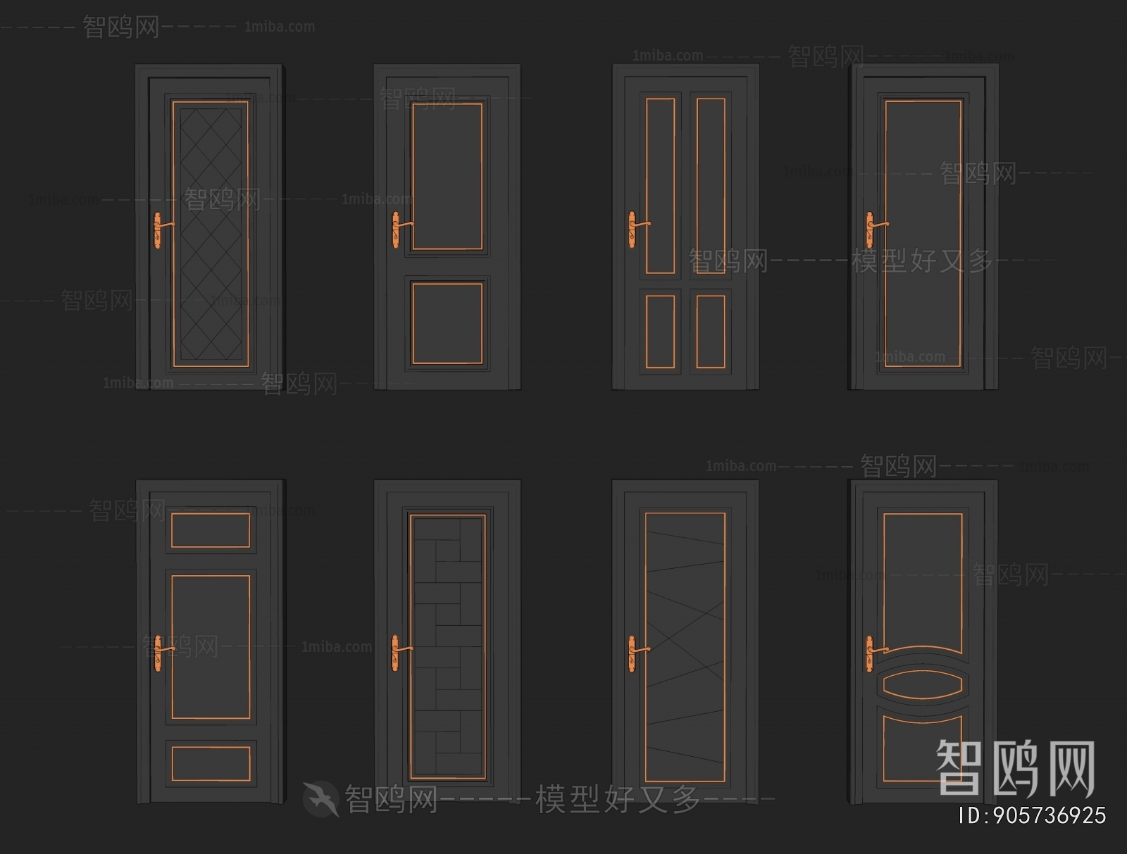 European Style Single Door