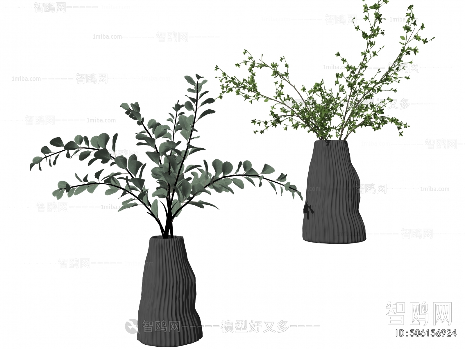 Modern Aquatic Green Plant