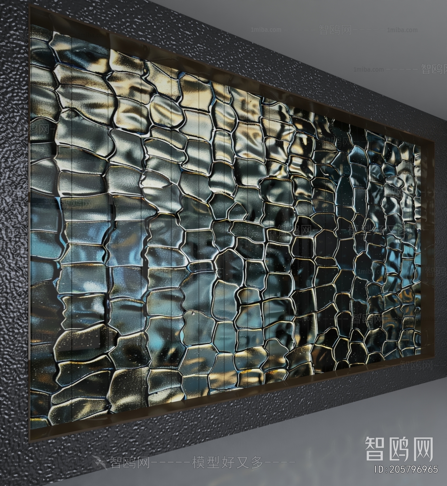 Industrial Style TV Wall