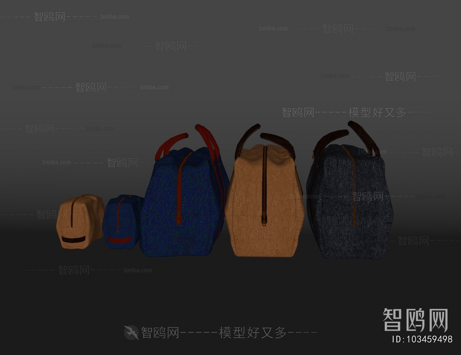 Modern Backpack And Backpack