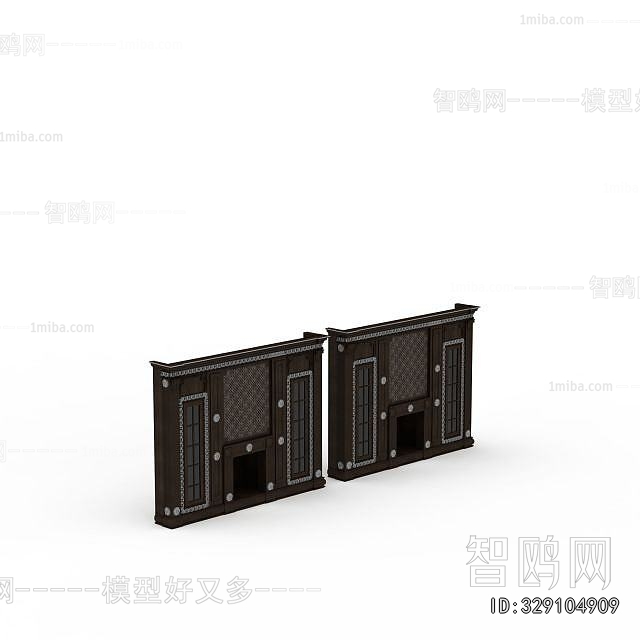 Chinese Style Fireplace