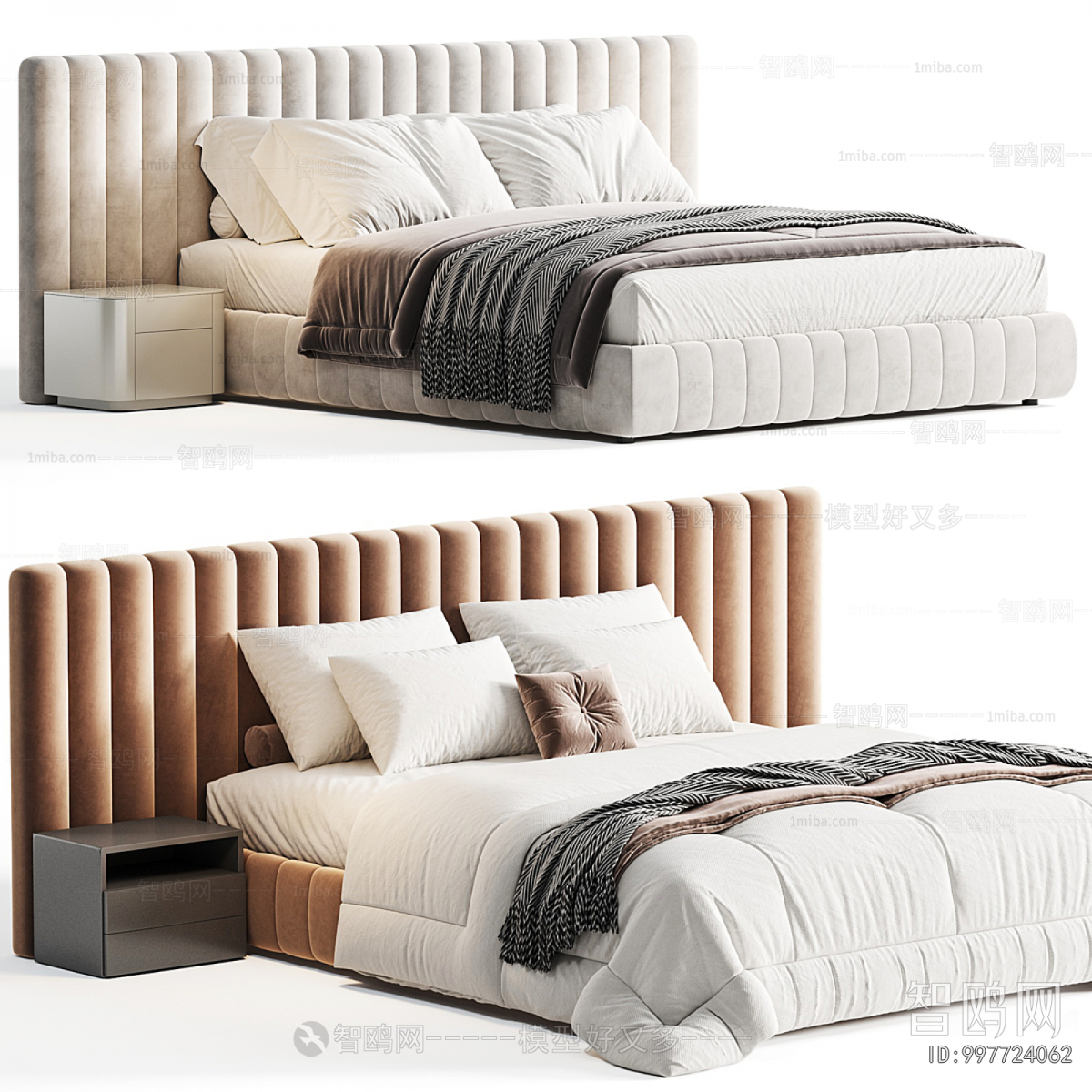 Modern Double Bed