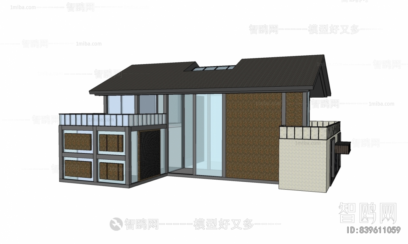 New Chinese Style Architecture Of Artistic Style