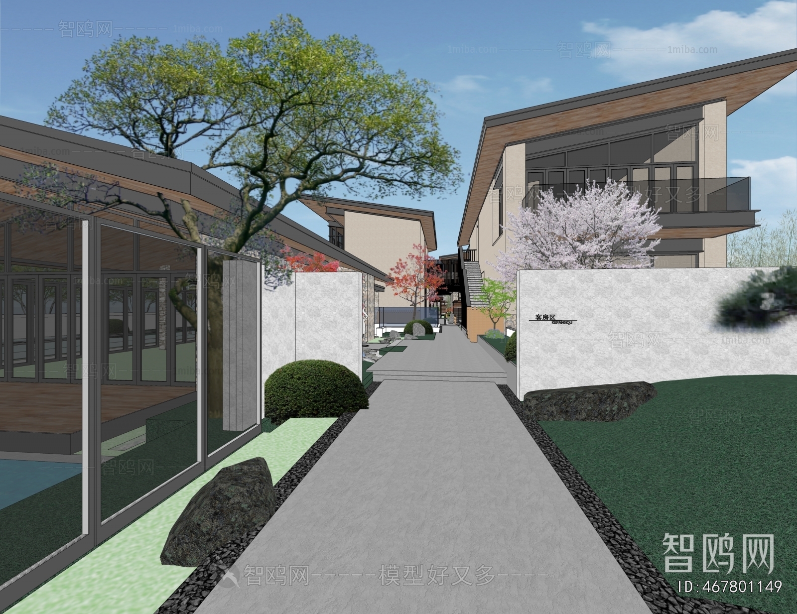 Japanese Style Courtyard/landscape