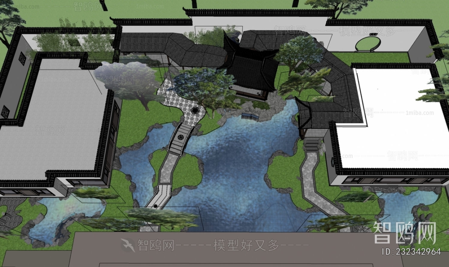 New Chinese Style Garden