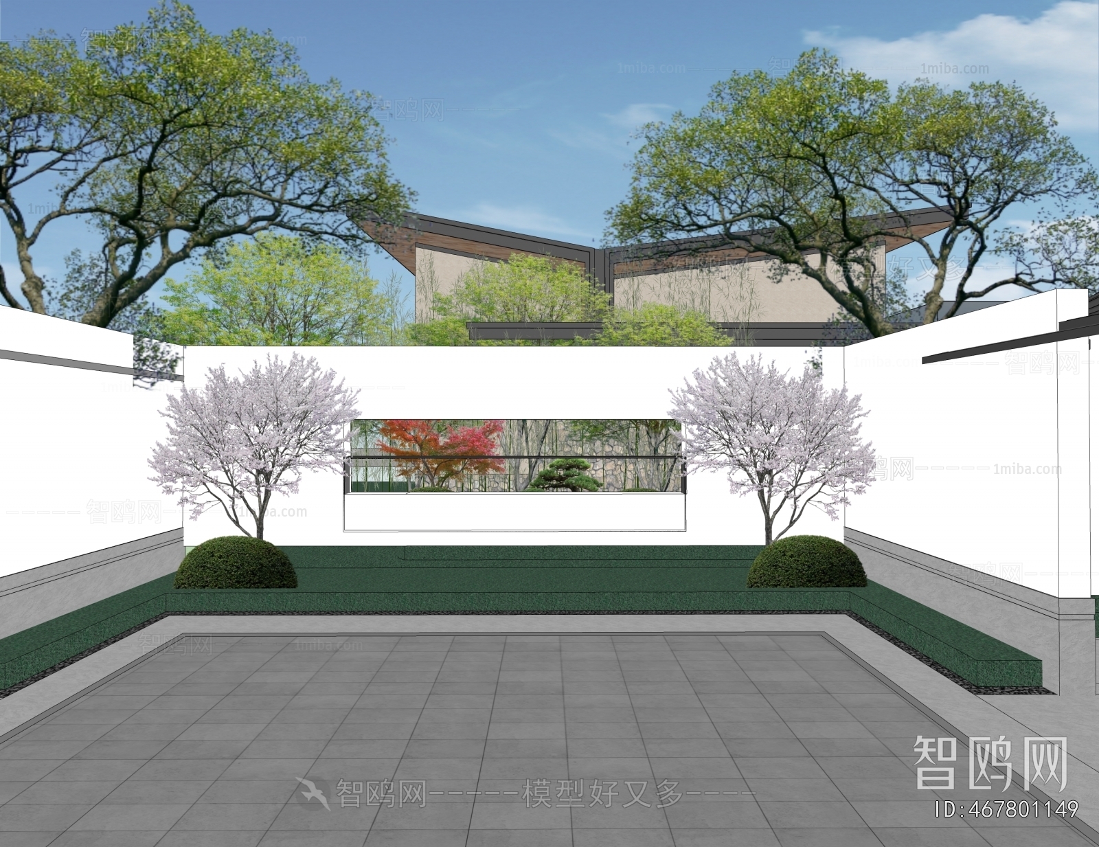 Japanese Style Courtyard/landscape