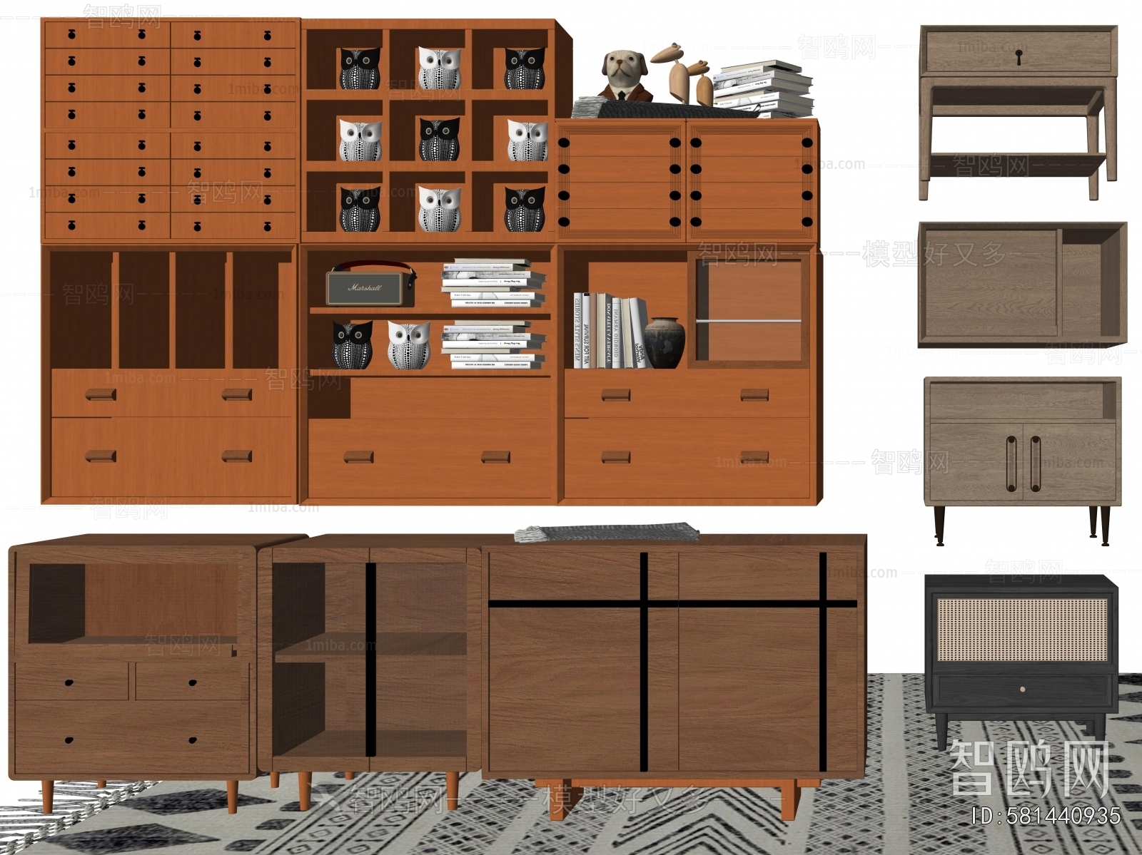 Modern Decorative Cabinet