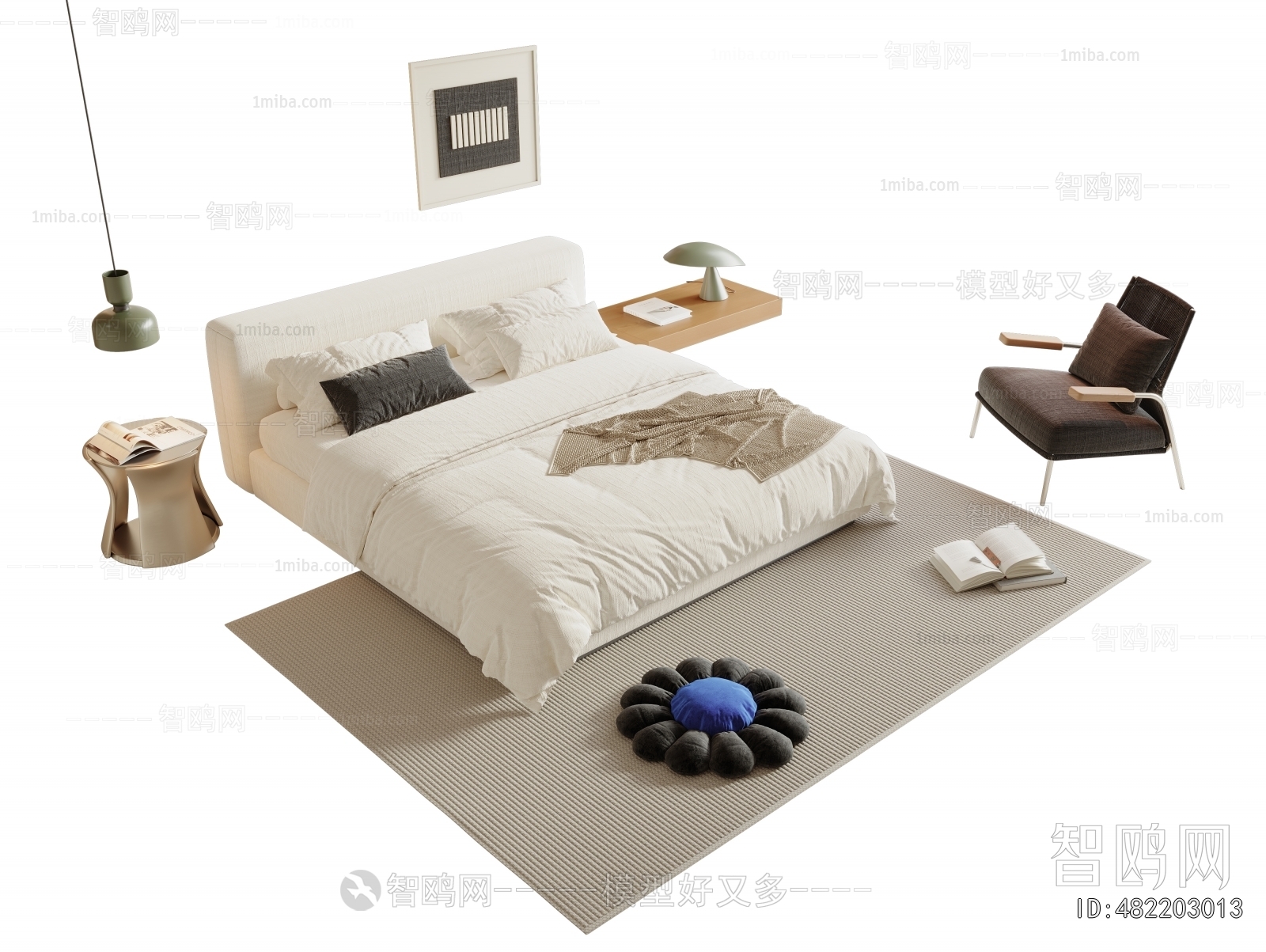 Modern Double Bed