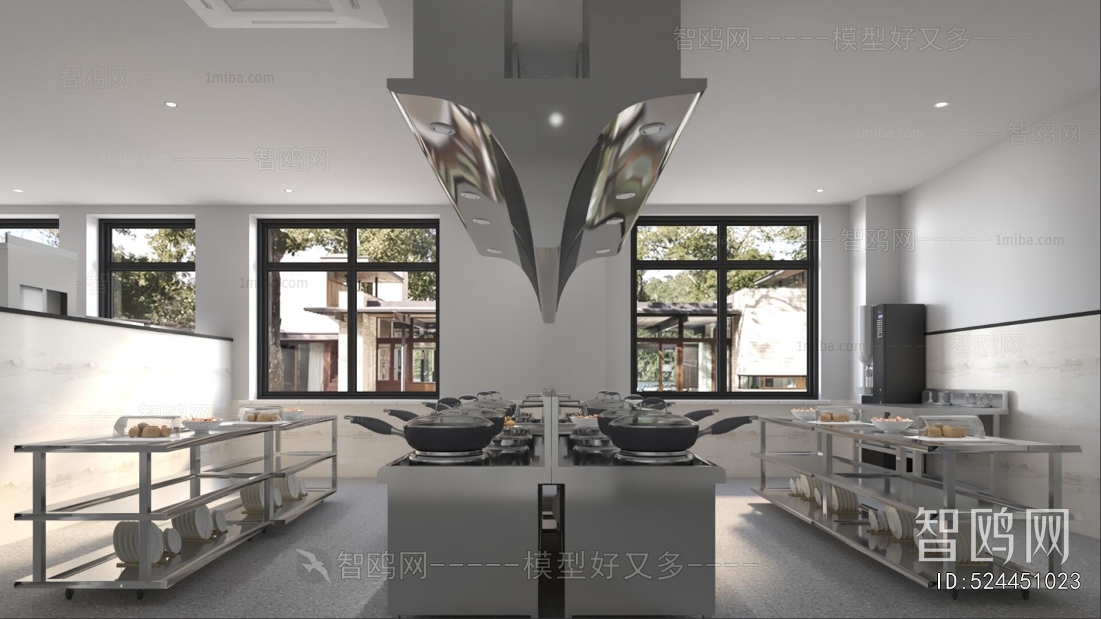 Modern Central Kitchen