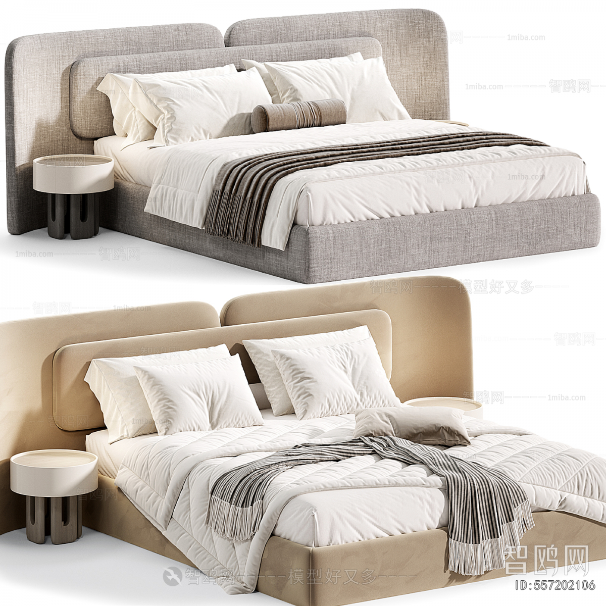 Modern Double Bed