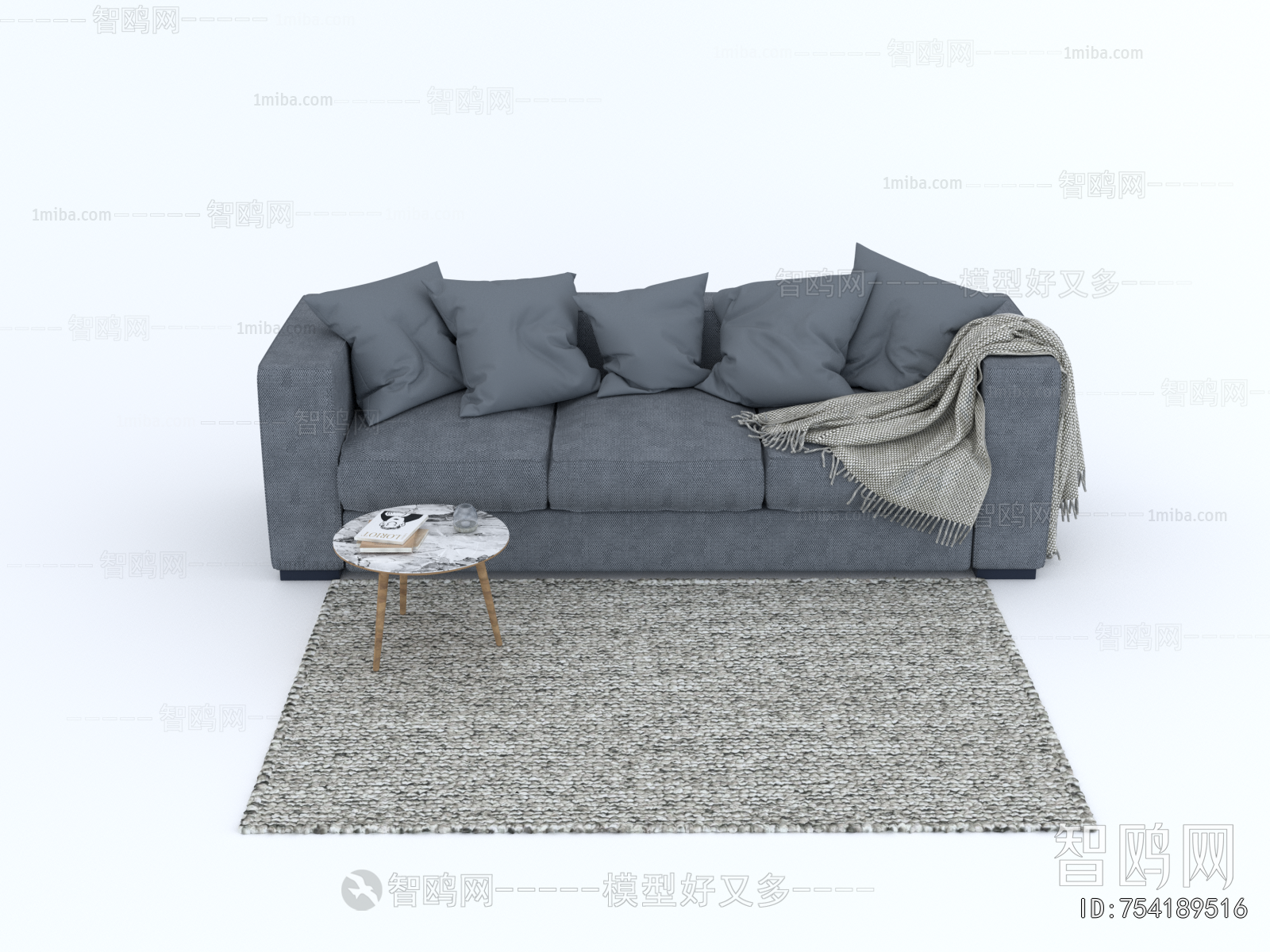Modern Three-seat Sofa