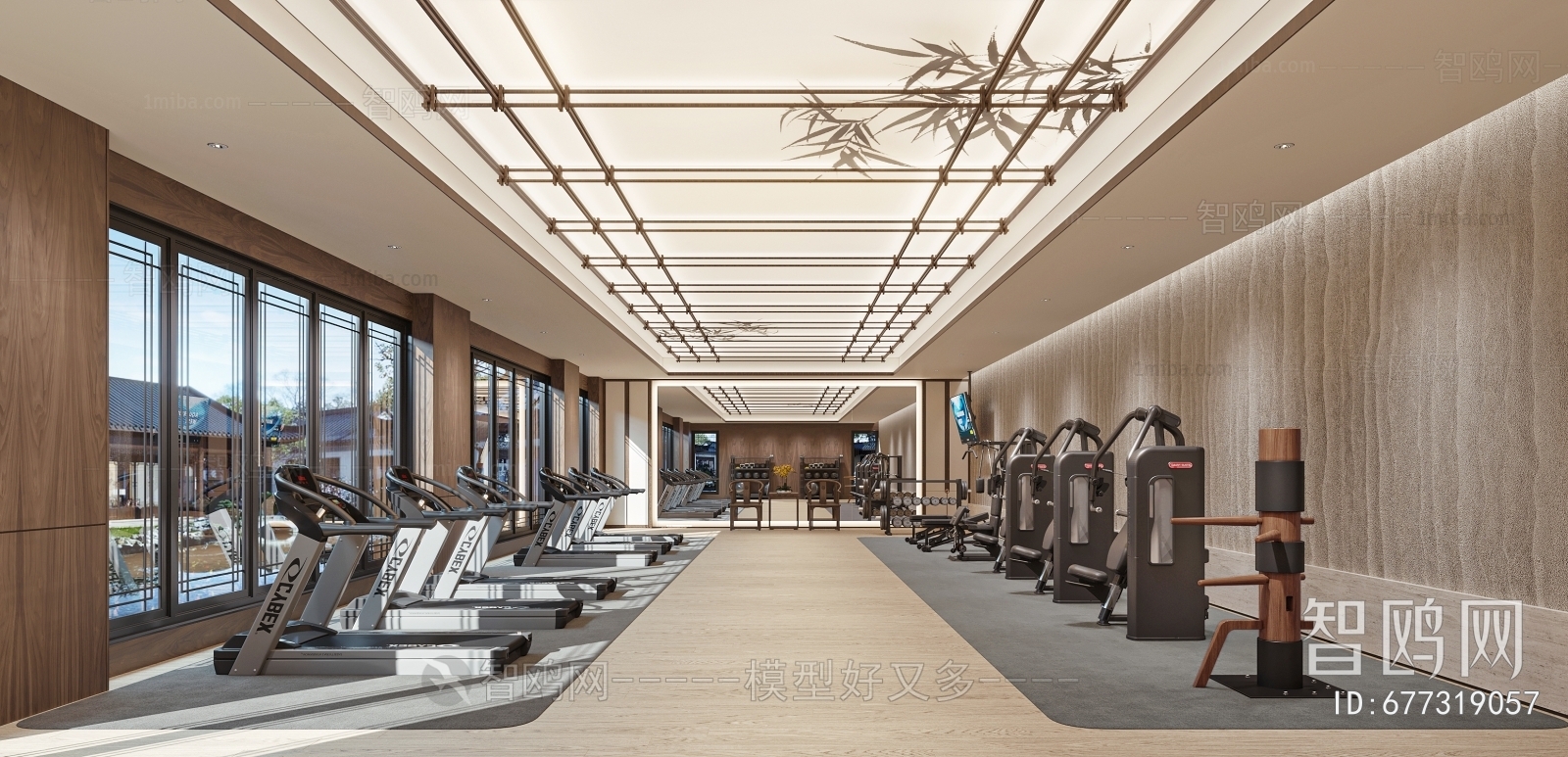 New Chinese Style Gym