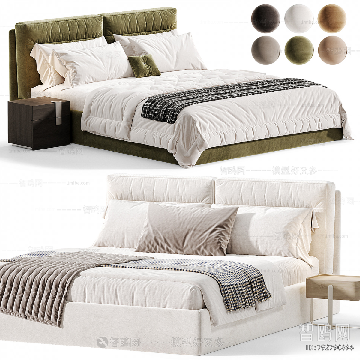 Modern Double Bed