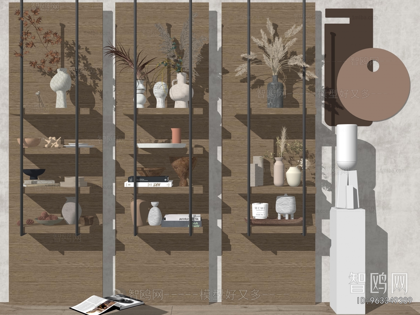 Wabi-sabi Style Clay Pot