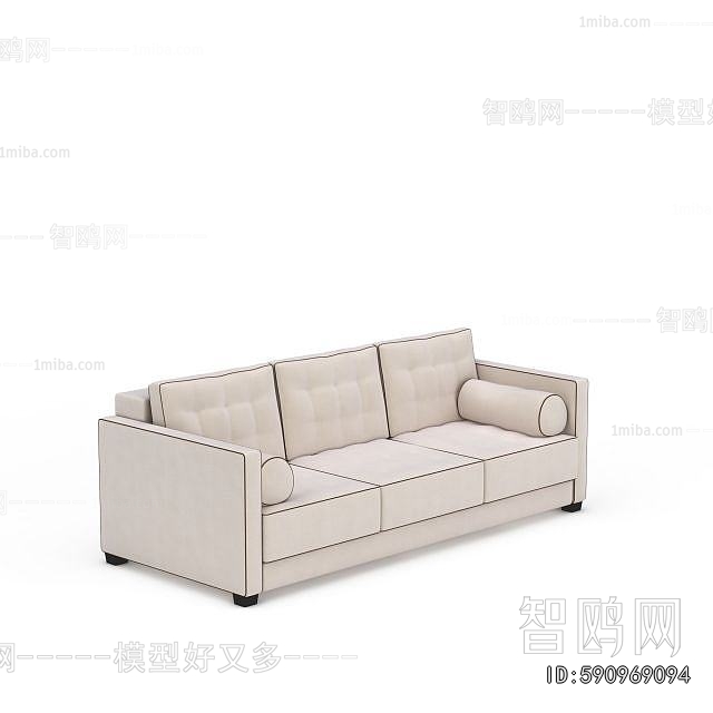 Modern Three-seat Sofa