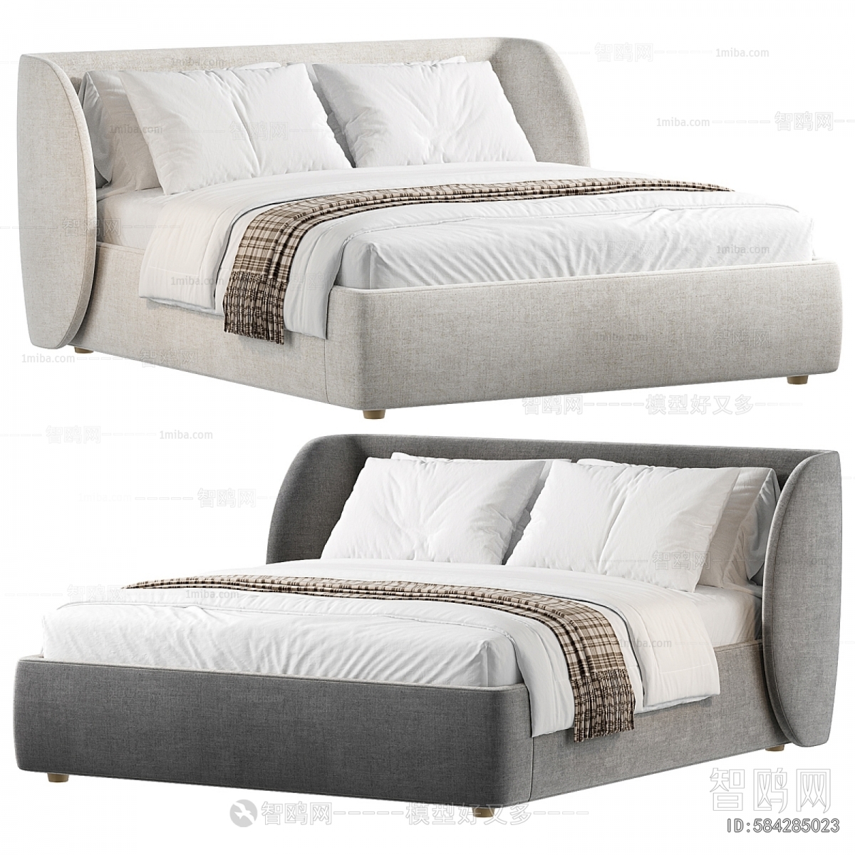 Modern Double Bed