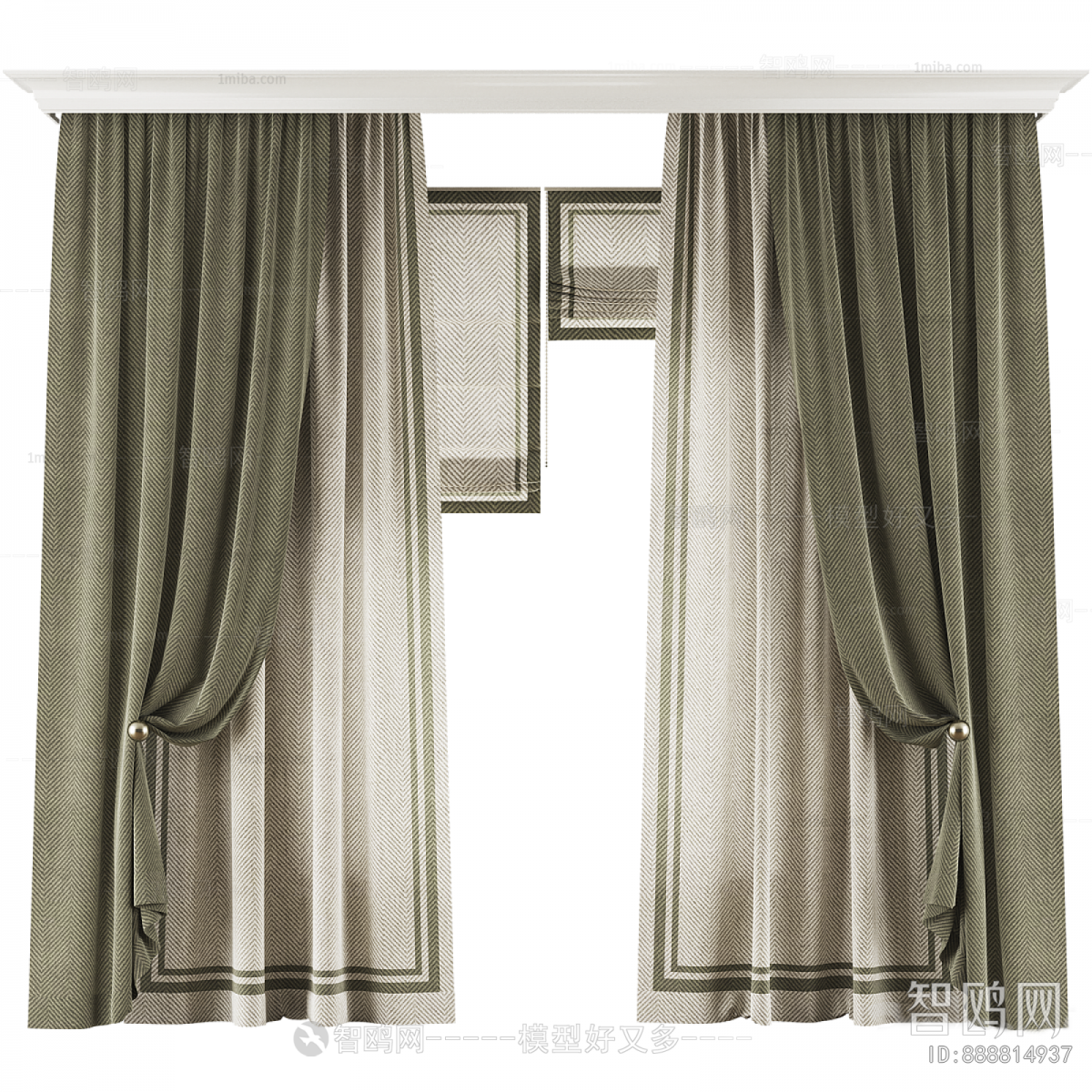 New Chinese Style The Curtain