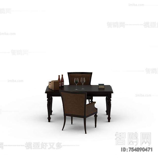 European Style Dining Table And Chairs