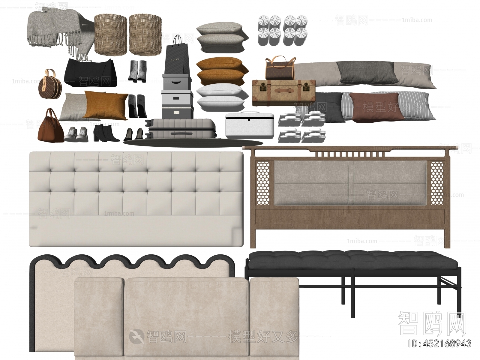 Modern Bedhead Back Rest