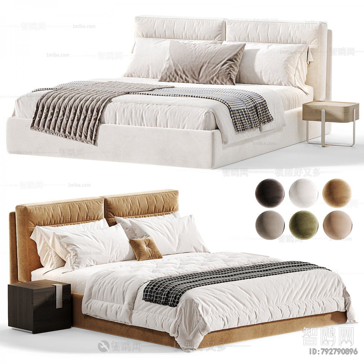 Modern Double Bed