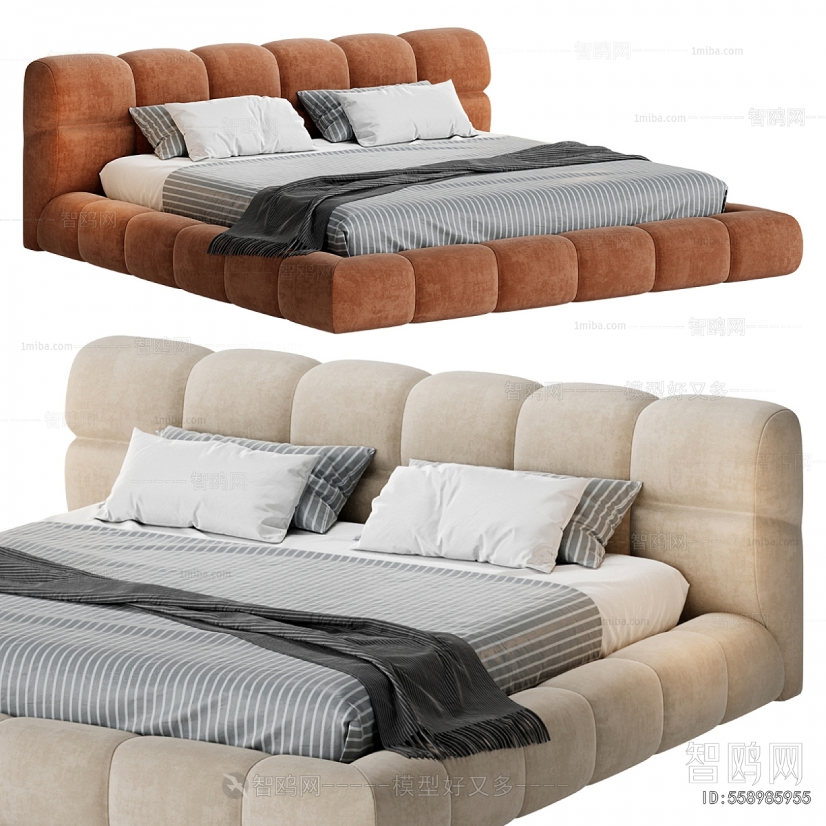 Modern Double Bed