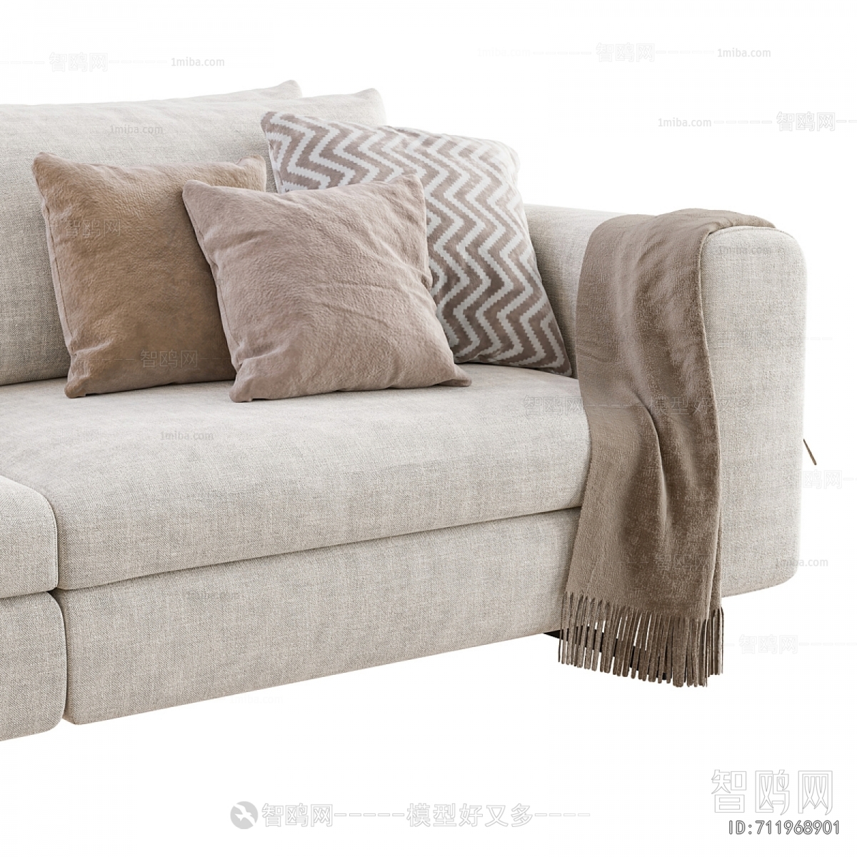Modern Three-seat Sofa