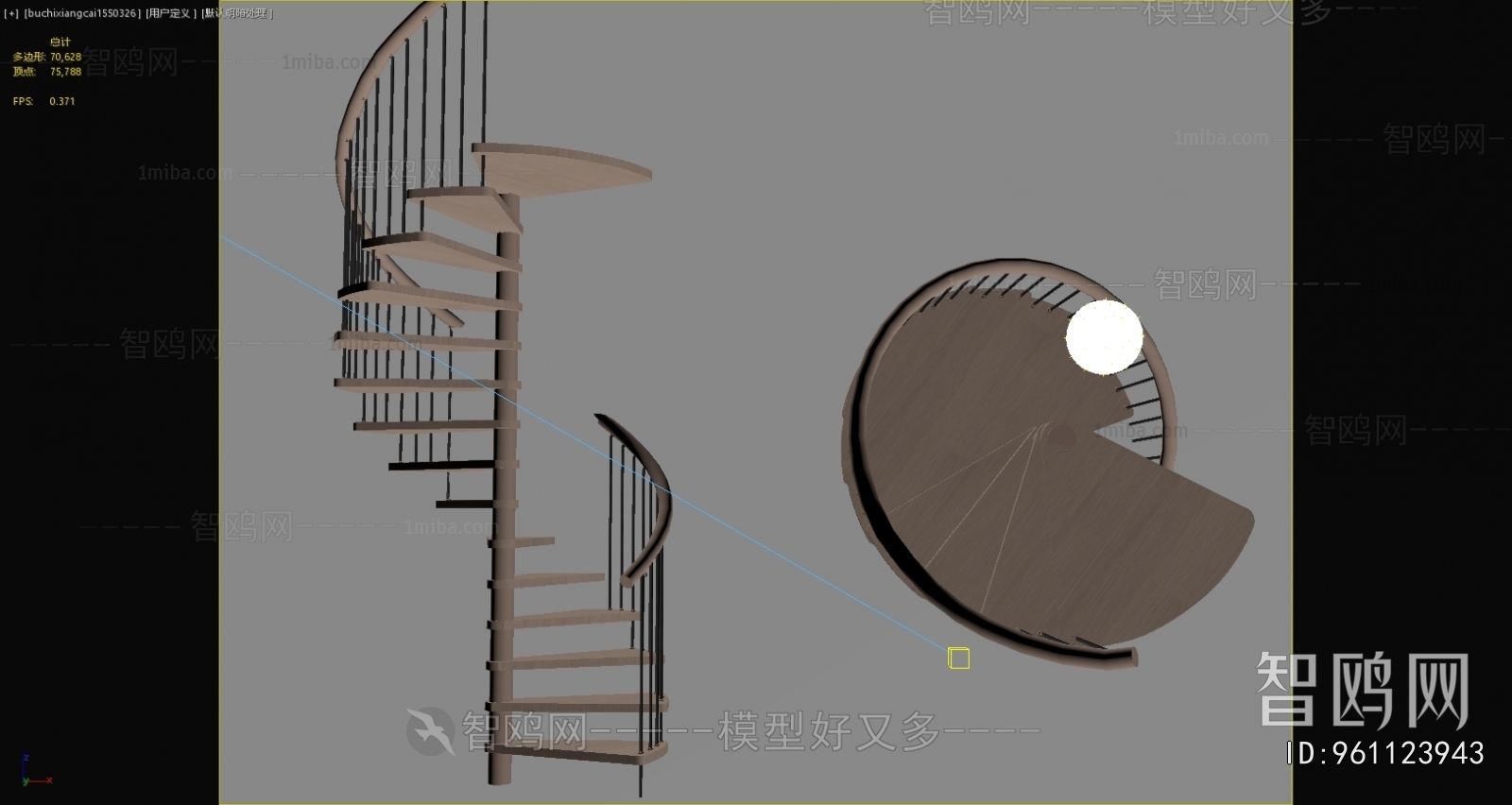 Modern Rotating Staircase