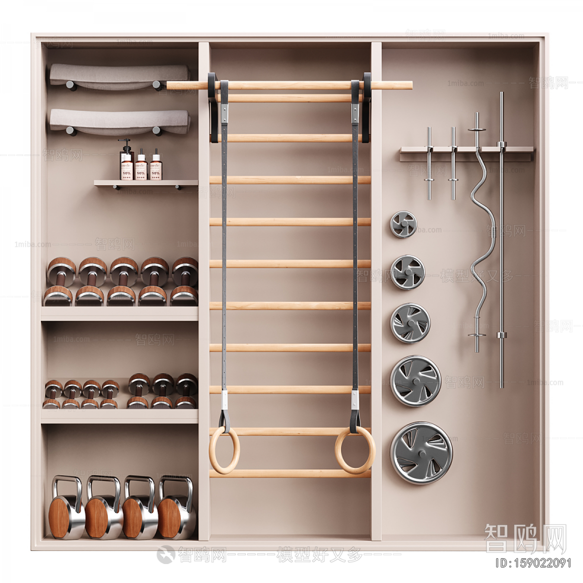 Modern Fitness Equipment