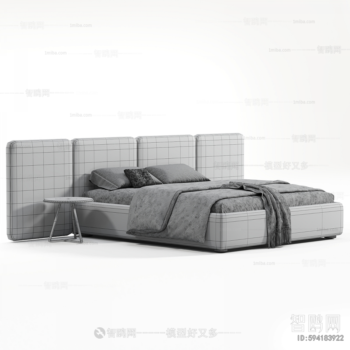 Modern Double Bed