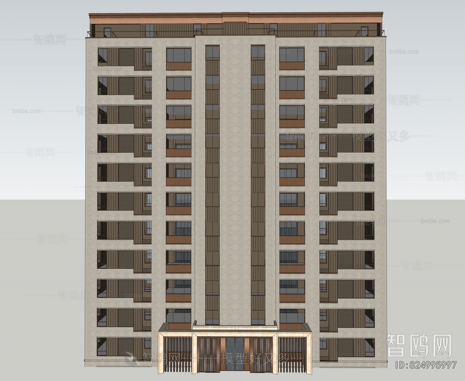 Modern Residential Building