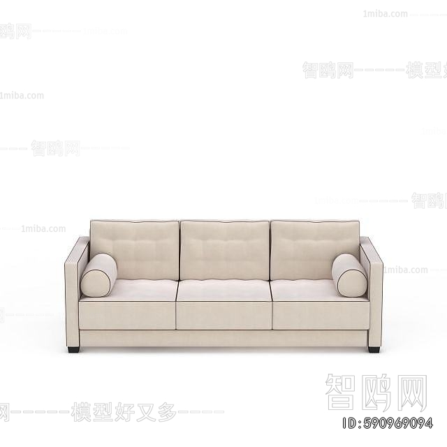 Modern Three-seat Sofa