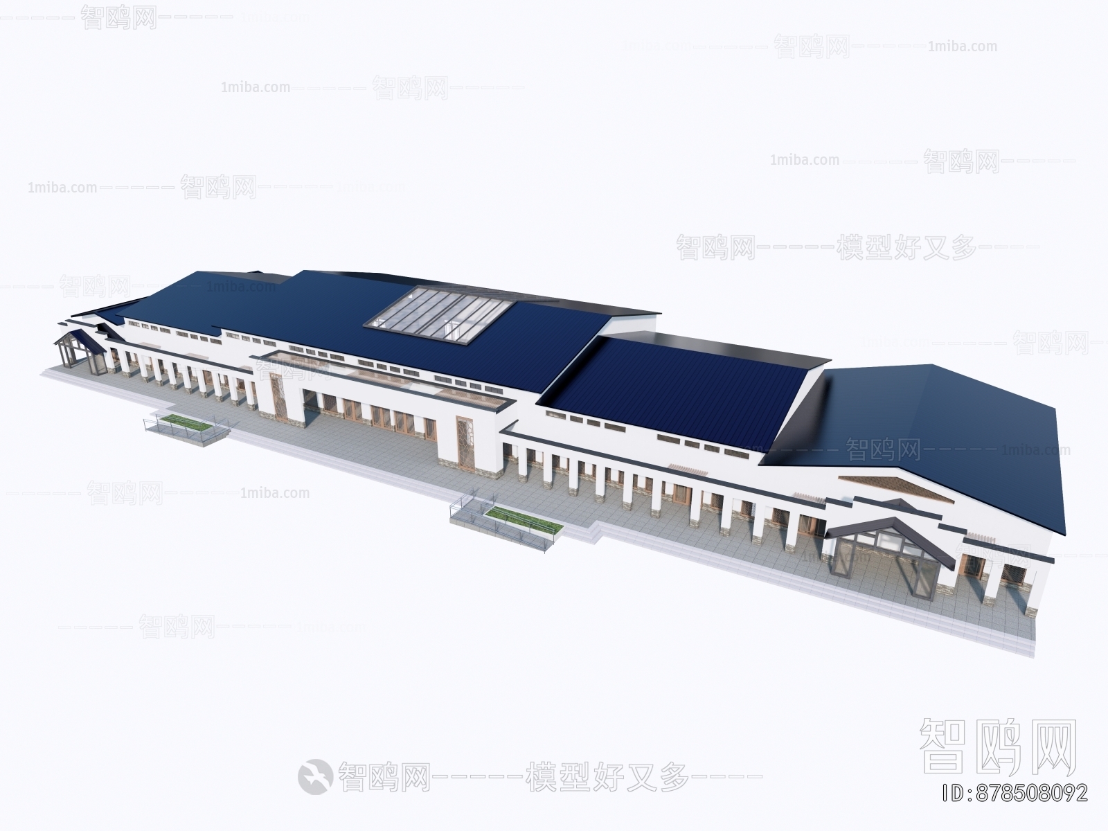 New Chinese Style Architecture Of Artistic Style