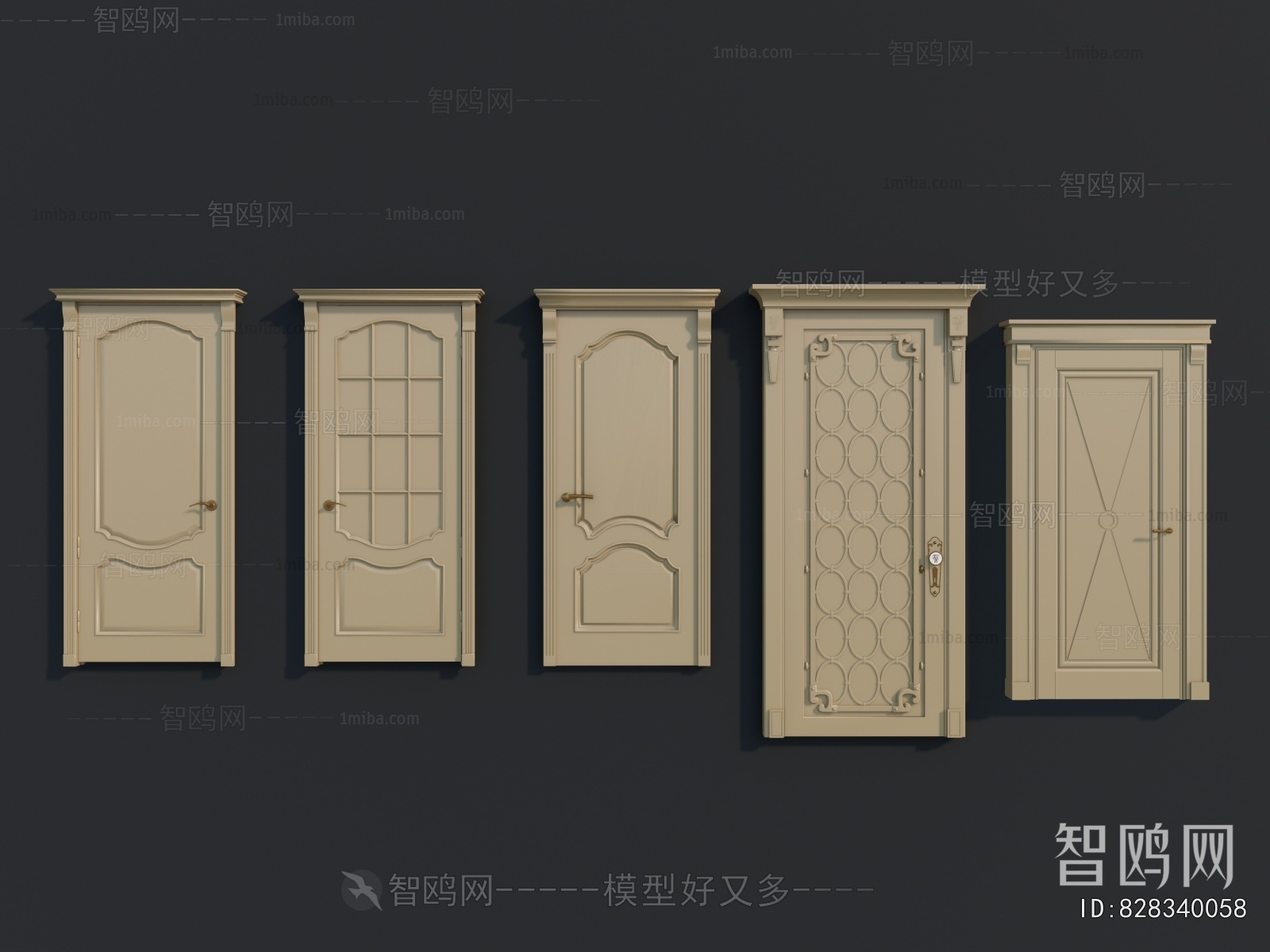 European Style Single Door