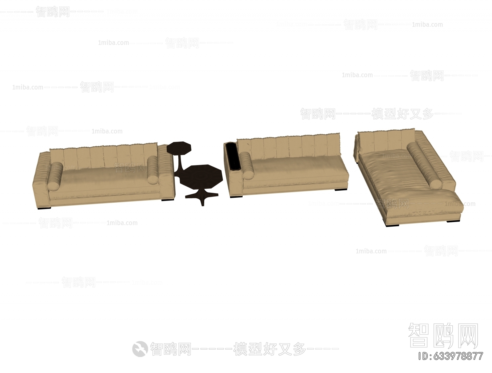 Modern Multi Person Sofa