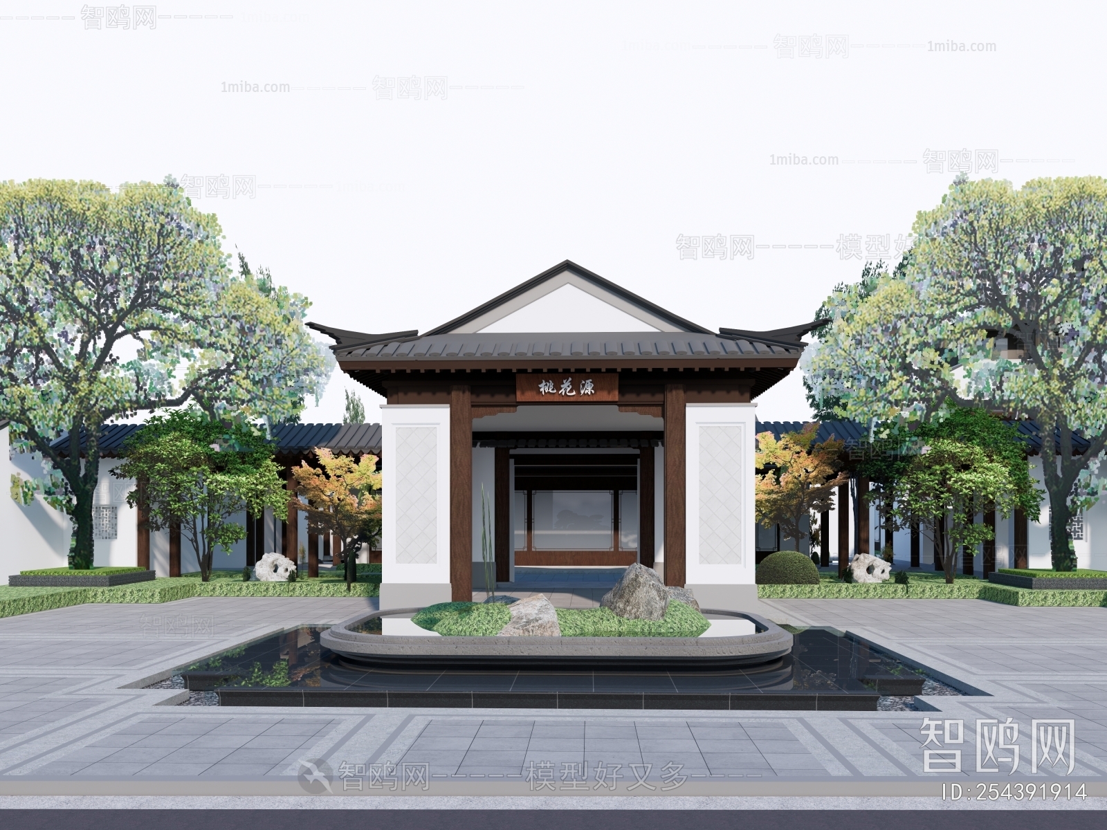 New Chinese Style Pavilion