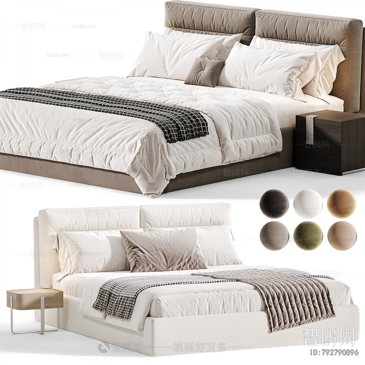 Modern Double Bed