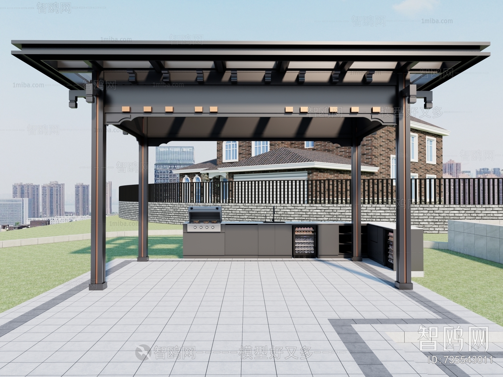 New Chinese Style Gallery Frame