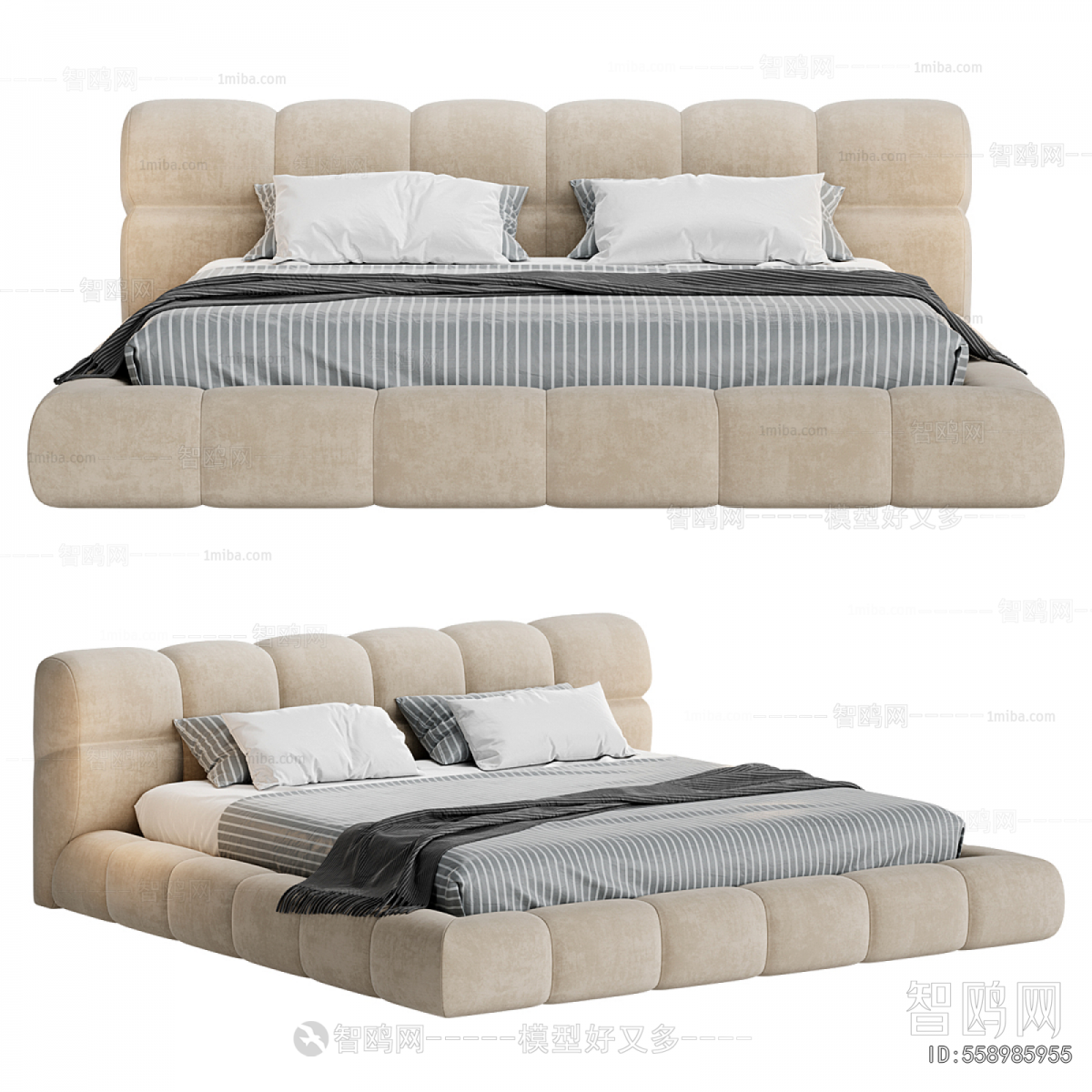 Modern Double Bed