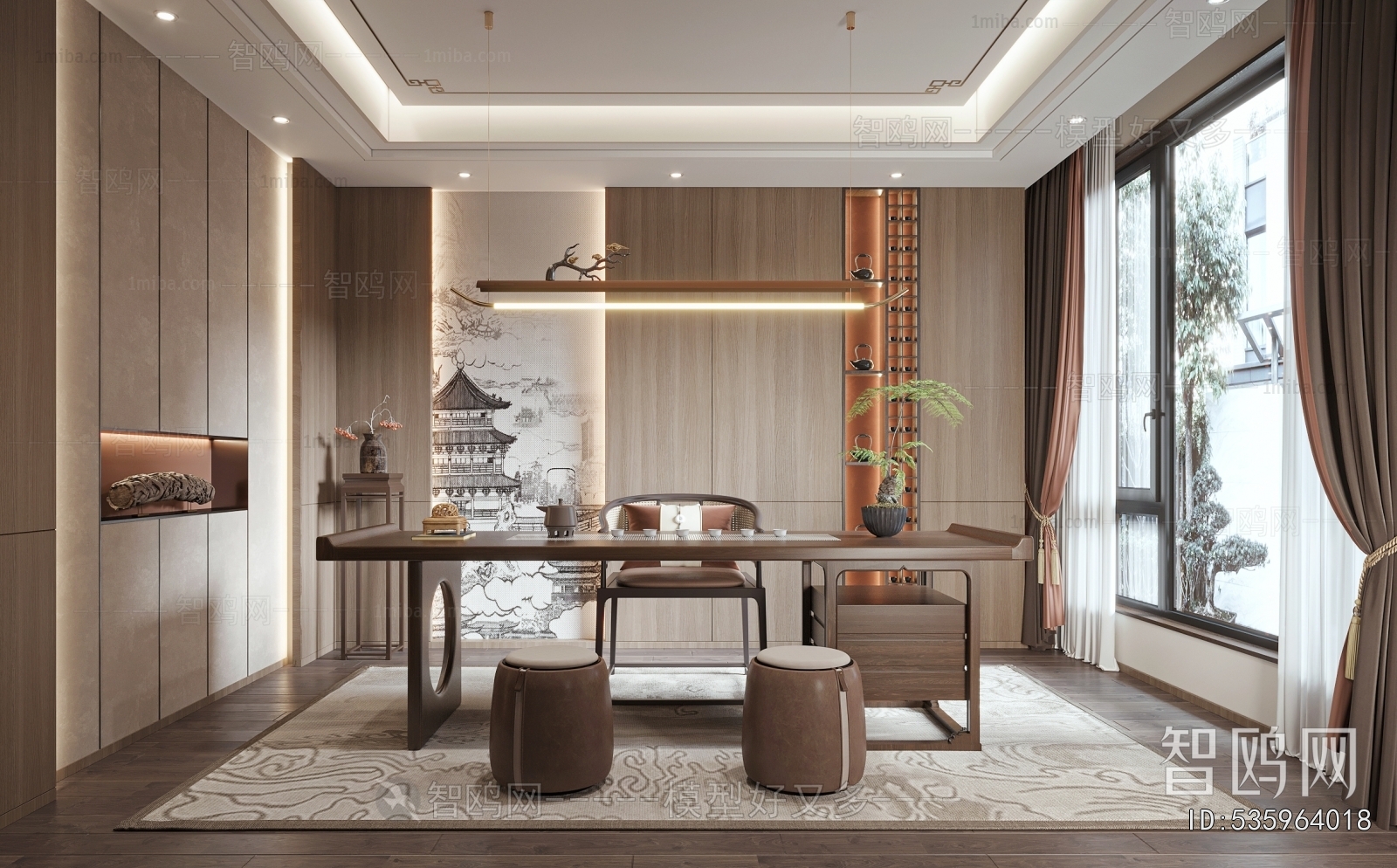 New Chinese Style Tea House