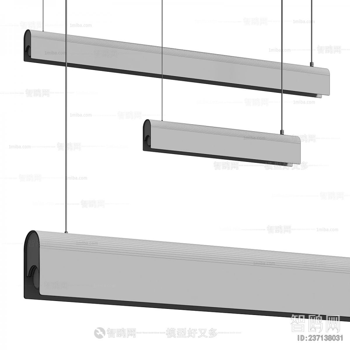 Modern Long Chandelier