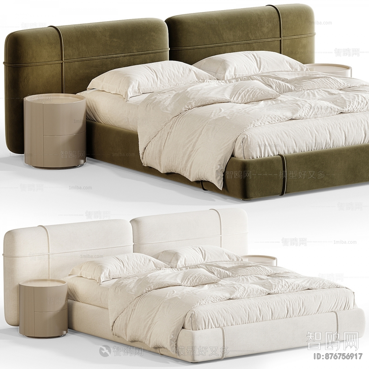 Modern Double Bed