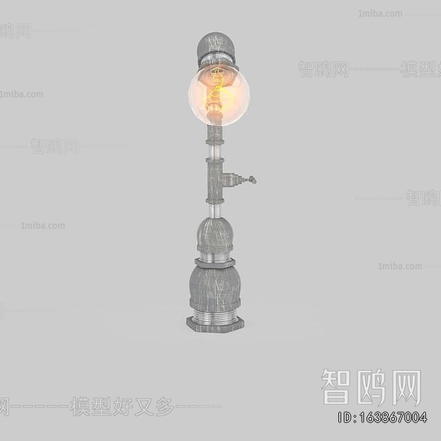 Industrial Style Floor Lamp