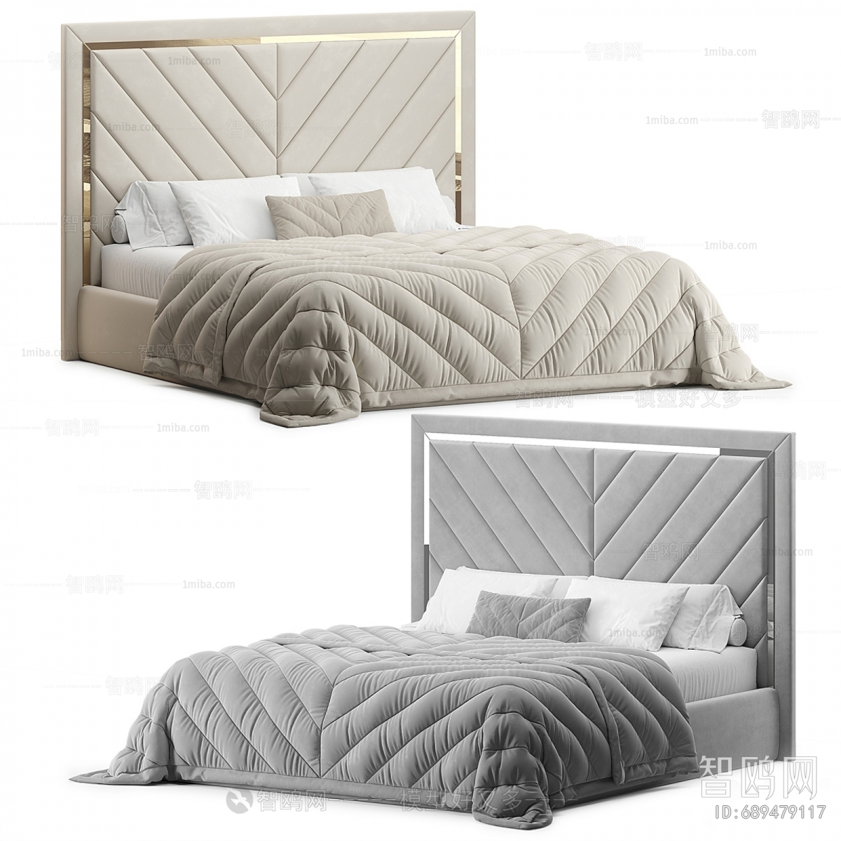 Modern Double Bed