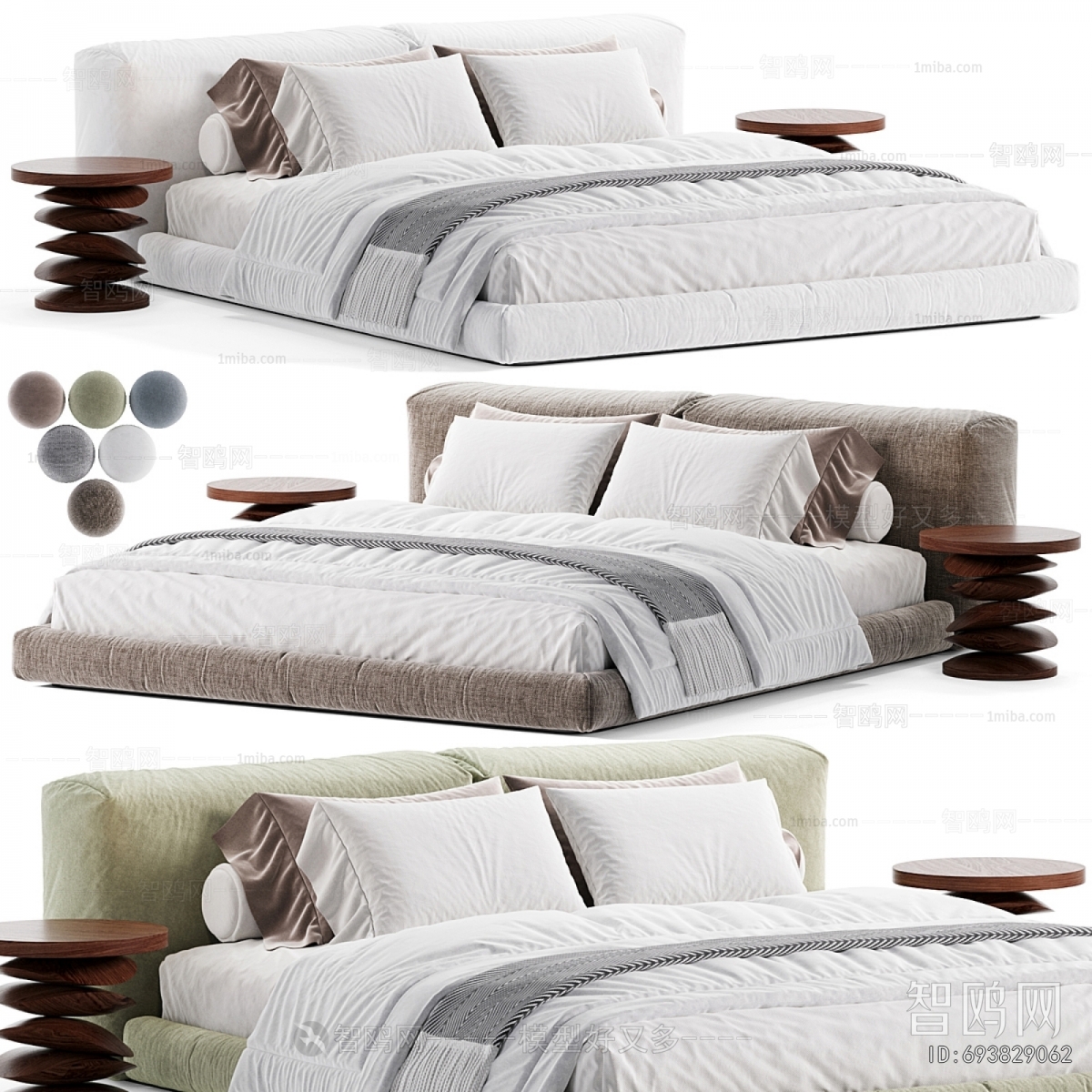 Modern Double Bed