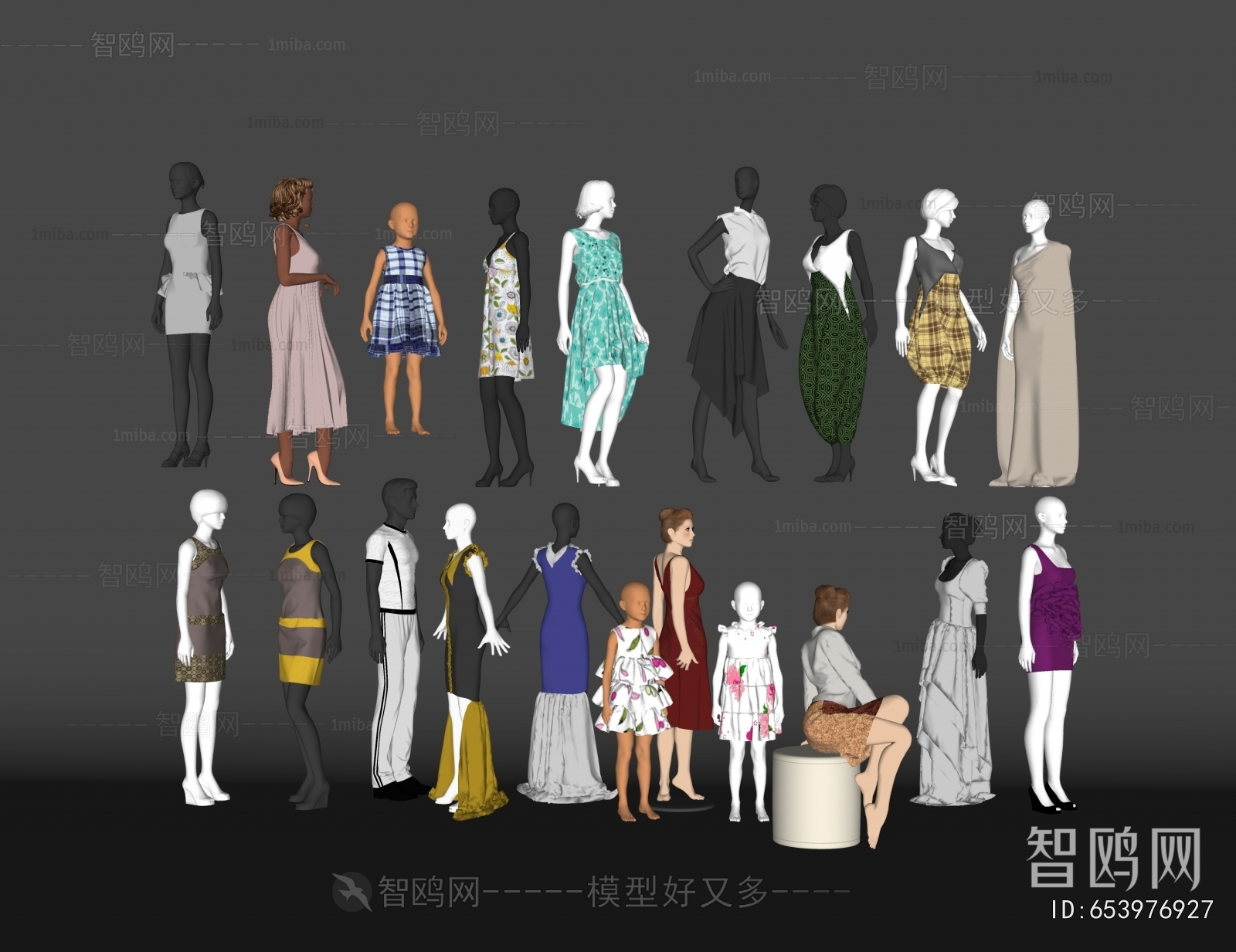 Modern Fashion Model