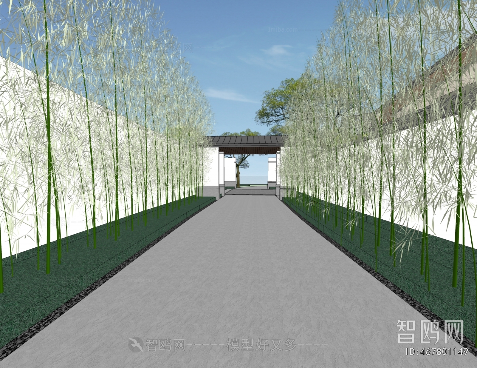 Japanese Style Courtyard/landscape