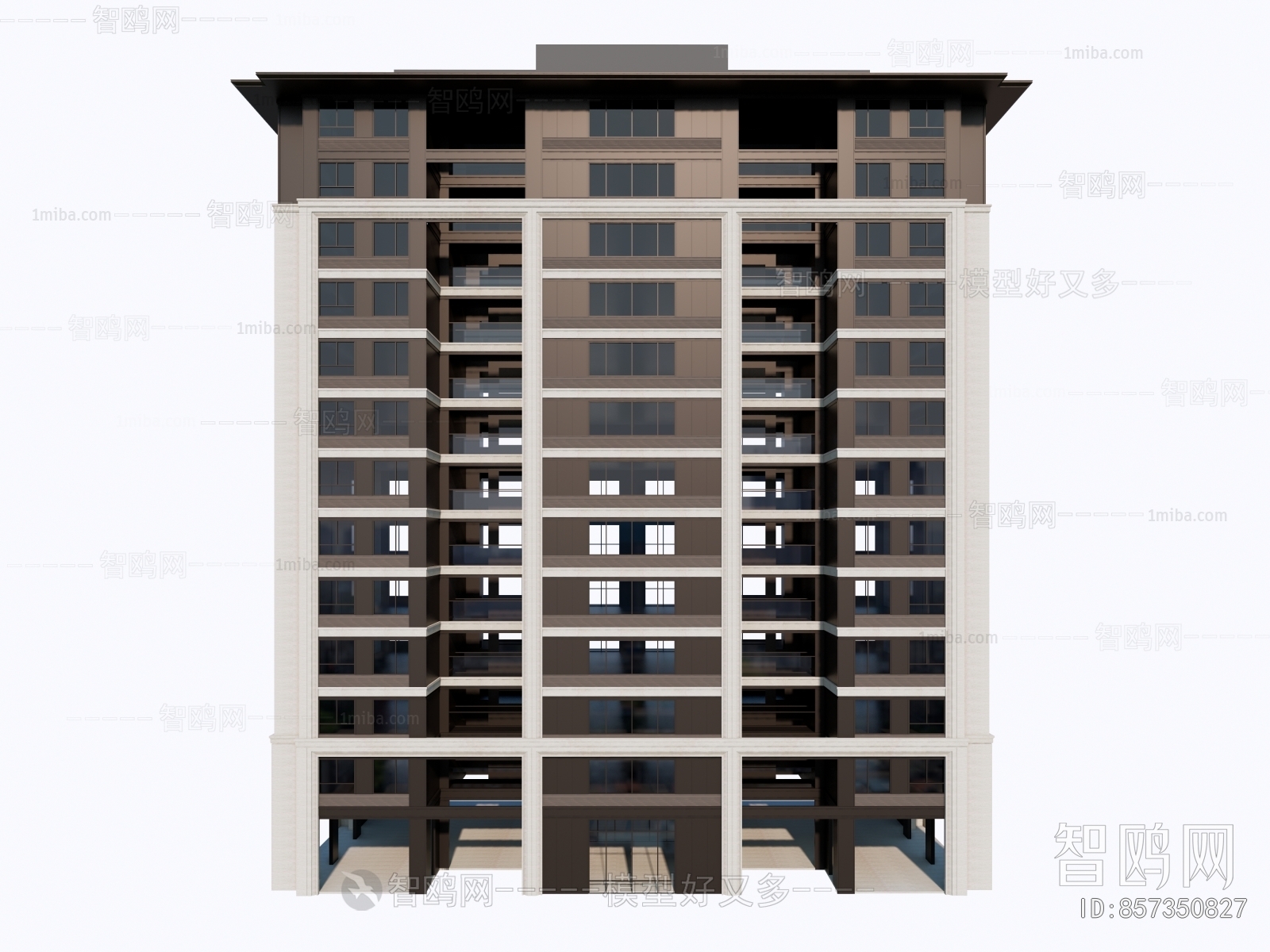 New Chinese Style Residential Building