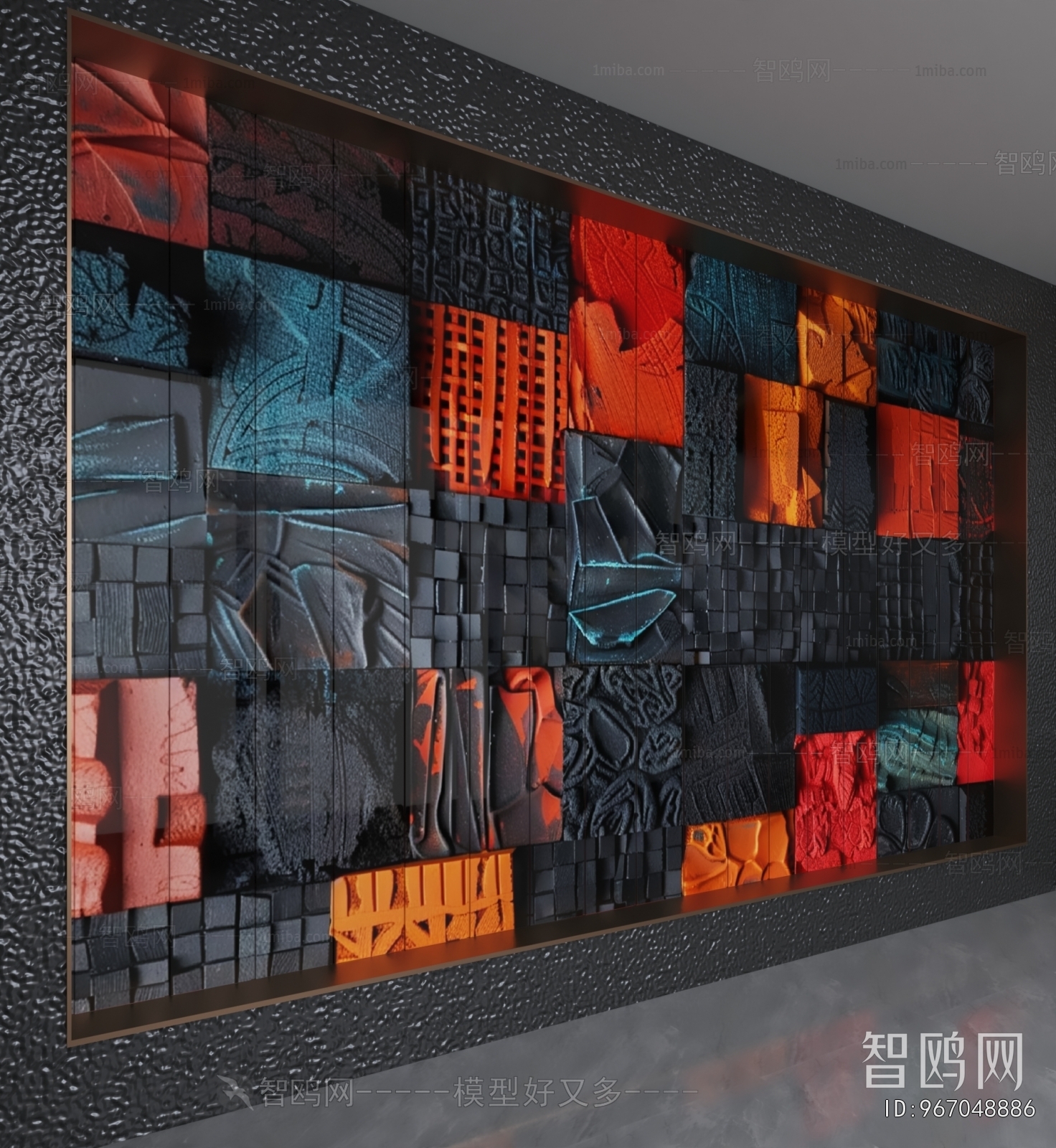 Industrial Style TV Wall