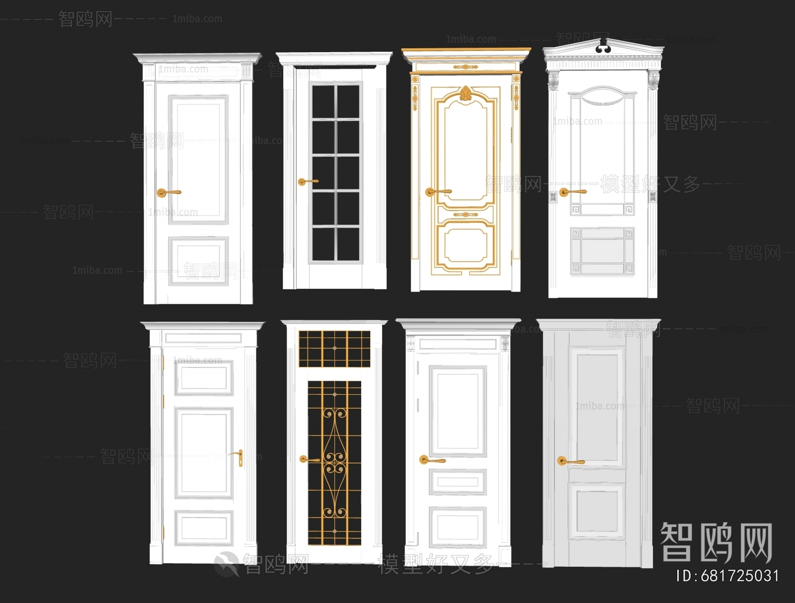 European Style Single Door