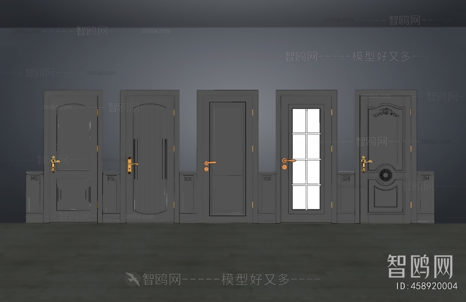 European Style Single Door